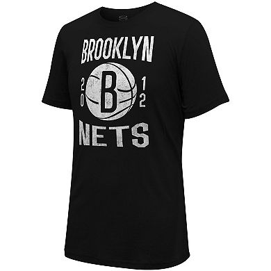 Unisex Stadium Essentials Black Brooklyn Nets City Year T-Shirt