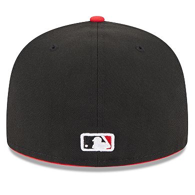 Men's New Era Black Cincinnati Reds 2023 City Connect 59FIFTY Fitted Hat