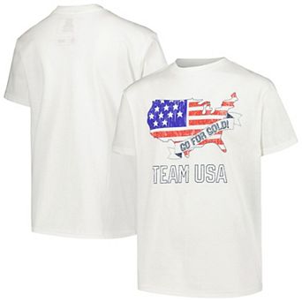Youth White Team USA Go For Gold T-Shirt