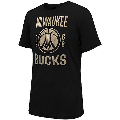 Unisex Stadium Essentials  Black Milwaukee Bucks City Year T-Shirt