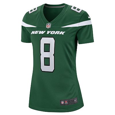 Women s Nike Aaron Rodgers Gotham Green New York Jets Game Jersey