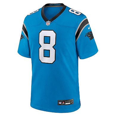 Men's Nike Jaycee Horn Blue Carolina Panthers Alternate Game Jersey