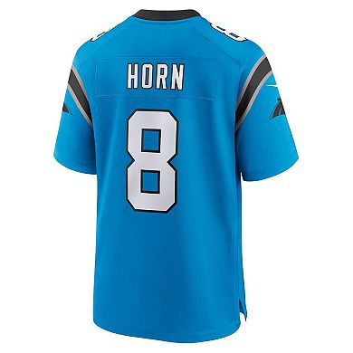 Men's Nike Jaycee Horn Blue Carolina Panthers Alternate Game Jersey