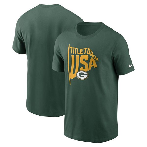 Men's Nike Green Green Bay Packers Local Essential T-Shirt