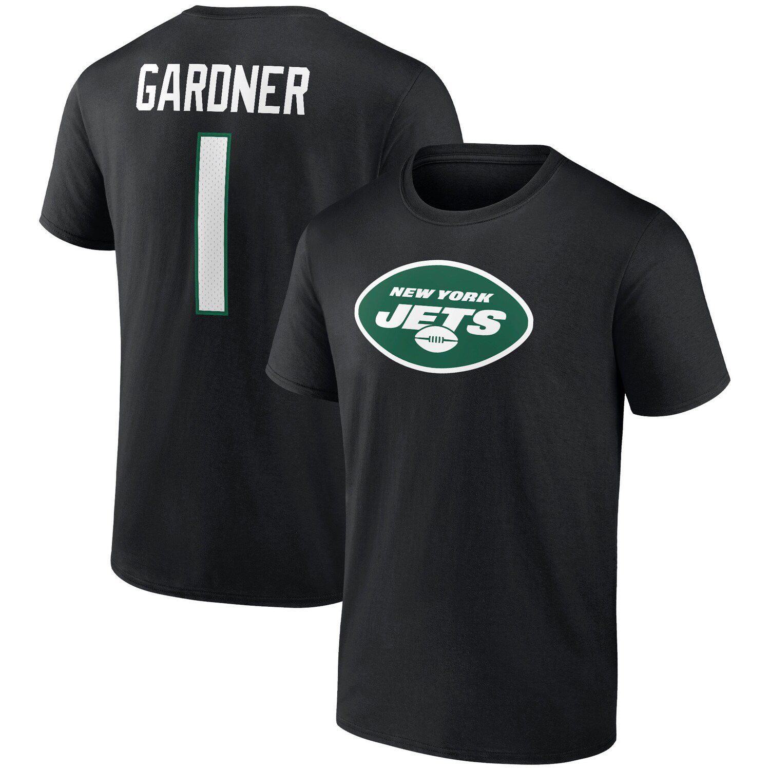 Men's '47 Green New York Jets Team Stripe T-Shirt