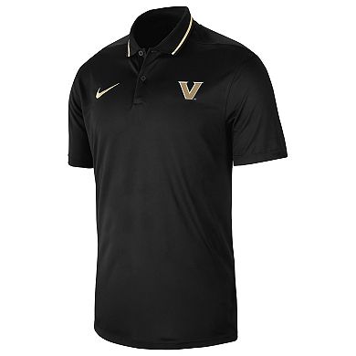 Men's Nike  Black Vanderbilt Commodores 2023 Sideline Coaches Performance Polo