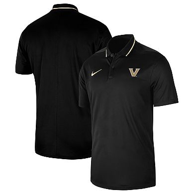 Men's Nike  Black Vanderbilt Commodores 2023 Sideline Coaches Performance Polo
