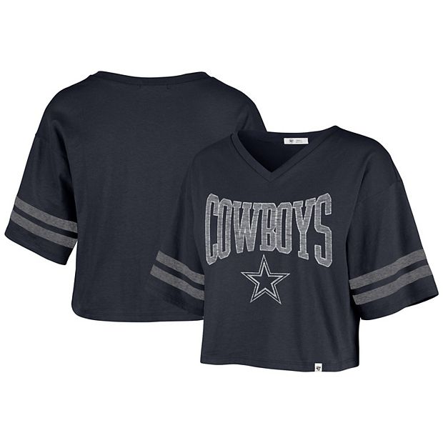 47 Women's Dallas Cowboys Fanfare Sporty Crop