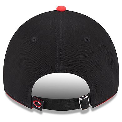 Men's New Era Black Cincinnati Reds 2023 City Connect 9TWENTY Adjustable Hat