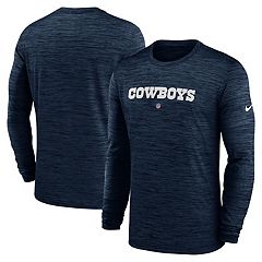 Men's Nike White Dallas Cowboys Essential Blitz Lockup T-Shirt Size: Small