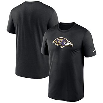 Men's Nike Black Baltimore Ravens Legend Logo Performance T-Shirt