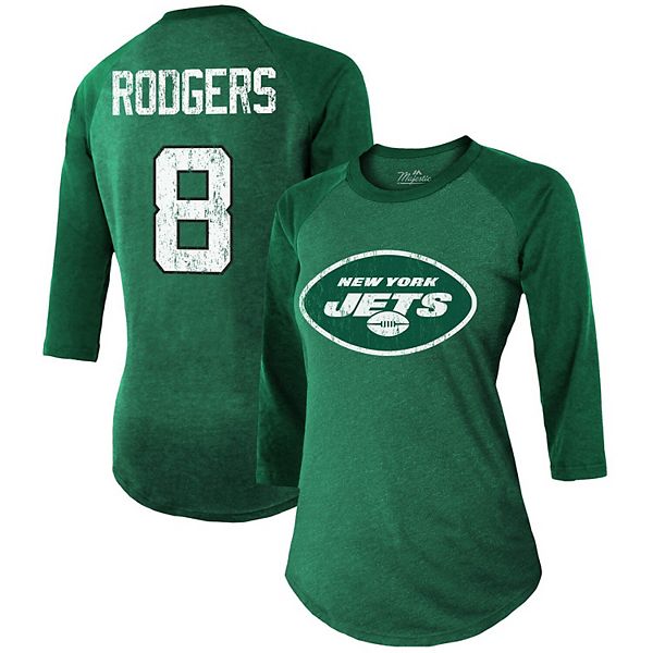 Aaron Rodgers New York Jets Nike Green Game Men's Jersey, M / Green