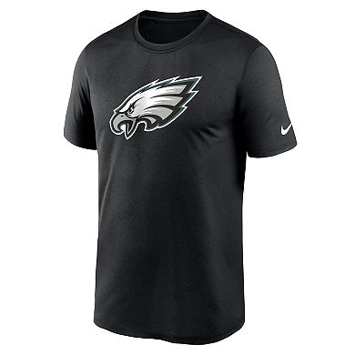 Men's Nike Black Philadelphia Eagles Legend Logo Performance T-Shirt