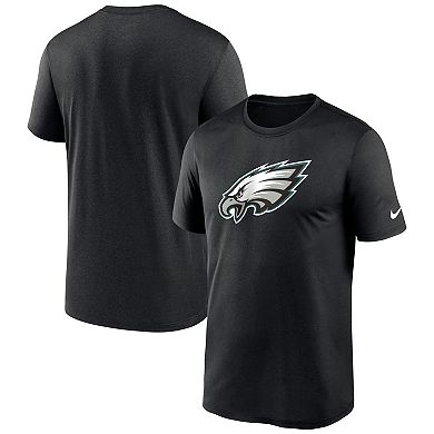 Men's Nike Black Philadelphia Eagles Legend Logo Performance T-Shirt