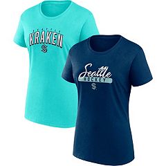 Lids Seattle Kraken Levelwear Richmond Wordmark T-Shirt - Navy