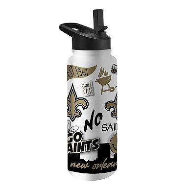 New Orleans Saints 34oz. Native Quencher Bottle