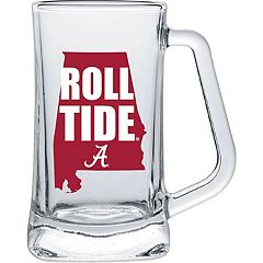 Lids Alabama Crimson Tide 15oz. Personalized Stemless Glass