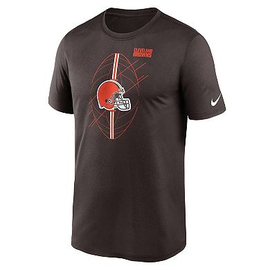 Men's Nike  Brown Cleveland Browns Legend Icon Performance T-Shirt