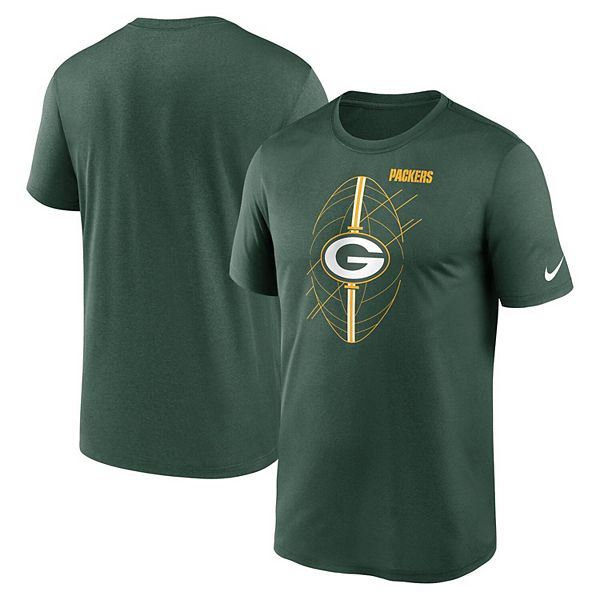 Men's Nike Green Green Bay Packers Legend Icon Performance T-Shirt