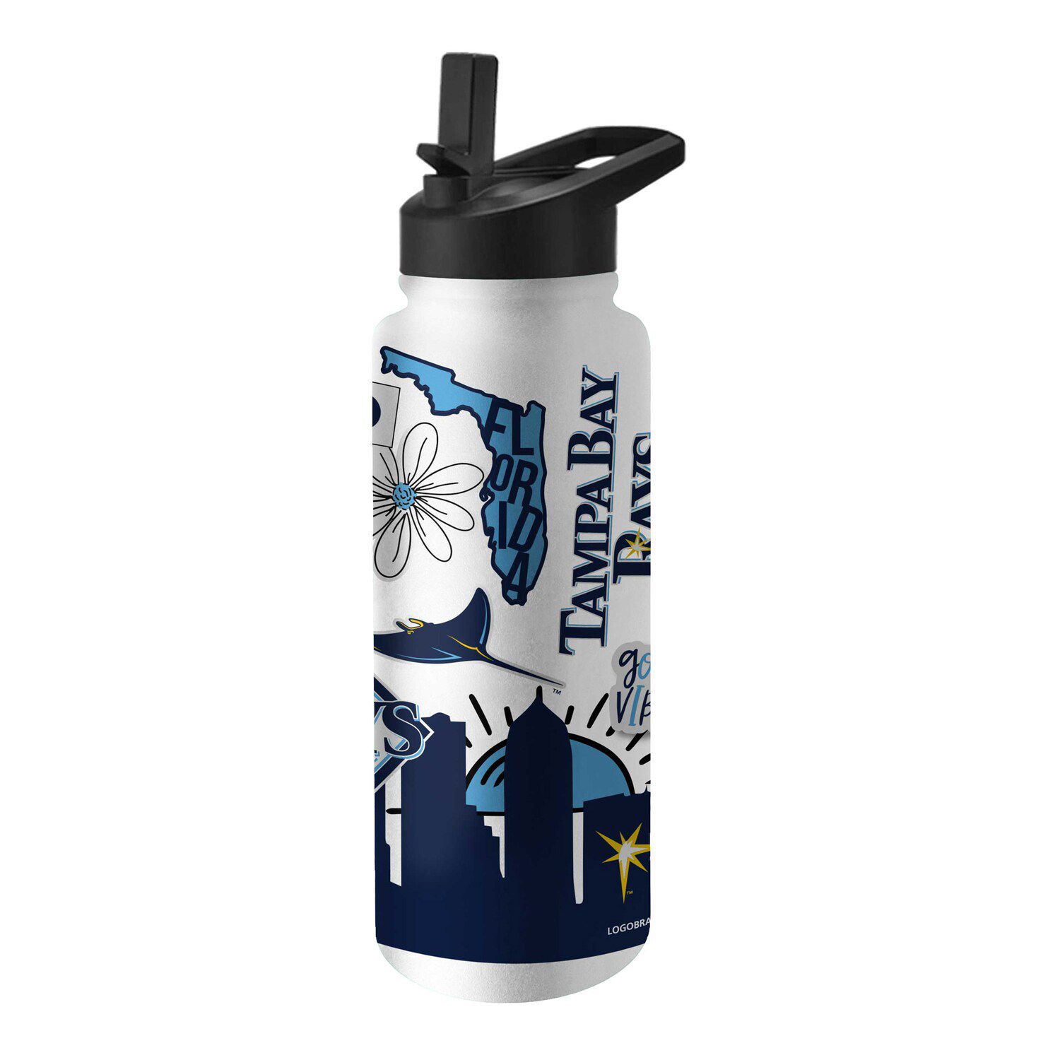 Logo Brands Michigan State Spartans 34 oz. Native Water Bottle