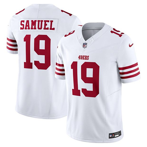 Men's Nike Deebo Samuel White San Francisco 49ers Vapor F.U.S.E. Limited Jersey Size: 3XL