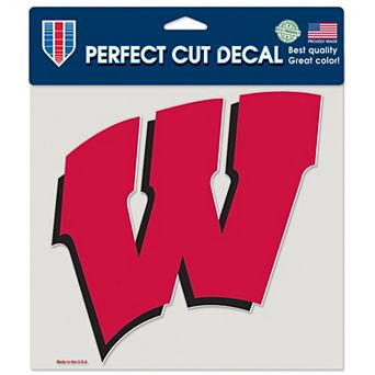 Wisconsin Badgers WinCraft 8'' x 8'' Color Car Decal