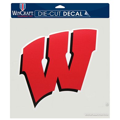 Wisconsin Badgers WinCraft 8'' x 8'' Color Car Decal