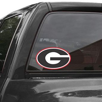 Georgia Bulldogs 8" Color Team Logo Car Decal