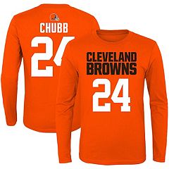 Nike Women's Fashion (NFL Cleveland Browns) 3/4-Sleeve T-Shirt in Brown, Size: Large | NKNW560R93-06O