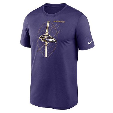 Men's Nike Purple Baltimore Ravens Legend Icon Performance T-Shirt