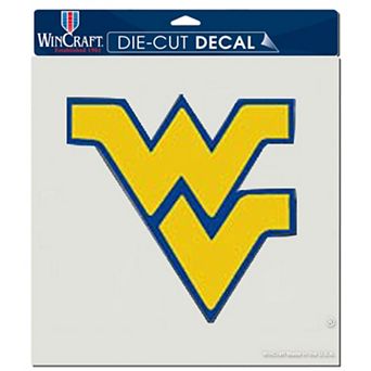 West Virginia Mountaineers WinCraft 8'' x 8'' Color Car Decal