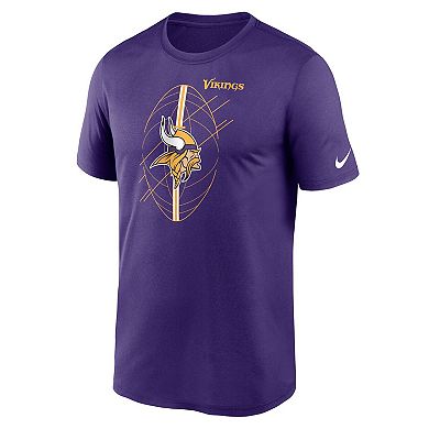 Men's Nike  Purple Minnesota Vikings Legend Icon Performance T-Shirt