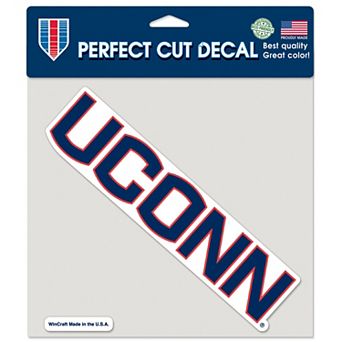 UConn Huskies WinCraft 8'' x 8'' Color Car Decal
