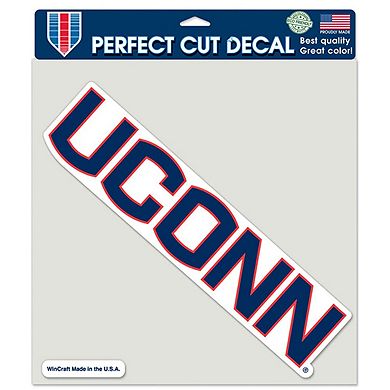 UConn Huskies WinCraft 8'' x 8'' Color Car Decal