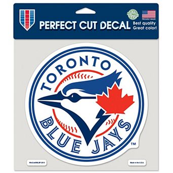 WinCraft Toronto Blue Jays 8'' x 8'' Color Decal - White