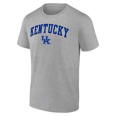 Men's Fanatics Branded Steel Kentucky Wildcats Campus T-Shirt