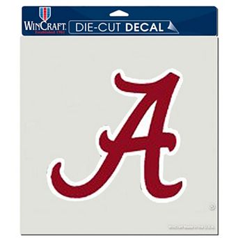Alabama Crimson Tide WinCraft 8'' x 8'' Color Car Decal