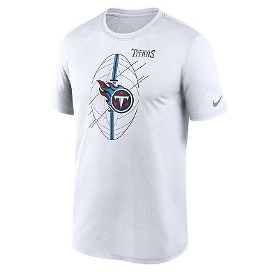 Men's Nike White Tennessee Titans Legend Icon Performance T-Shirt