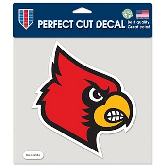 Louisville Cardinals WinCraft 8'' x 8'' Color Car Decal