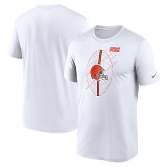 Men's Nike White Cleveland Browns Legend Icon Performance T-Shirt