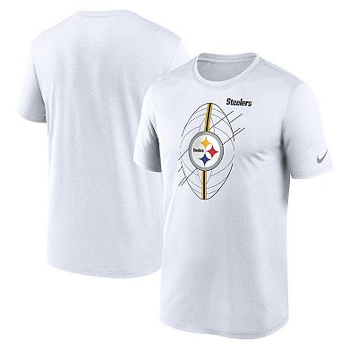 Men's Nike White Pittsburgh Steelers Legend Icon Performance T-Shirt