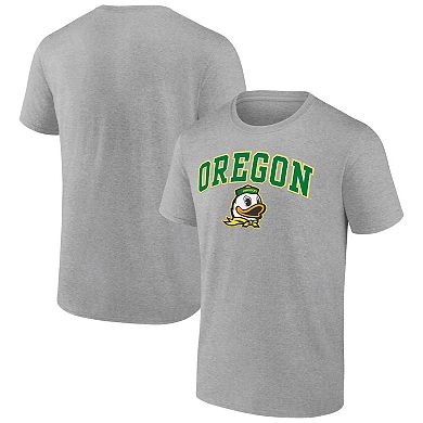 Men's Fanatics Branded Gray Oregon Ducks Campus T-Shirt
