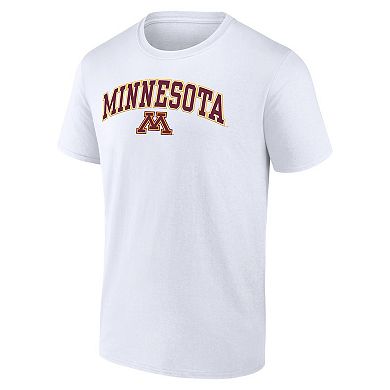 Men's Fanatics Branded White Minnesota Golden Gophers Campus T-Shirt