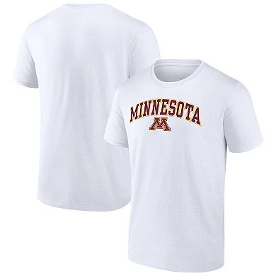 Men's Fanatics Branded White Minnesota Golden Gophers Campus T-Shirt