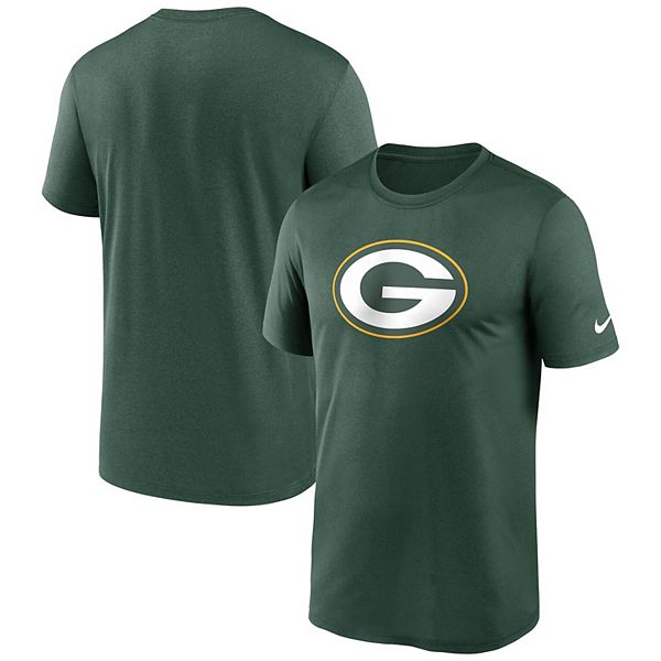 Men's Nike Green Green Bay Packers Legend Logo Performance T-Shirt