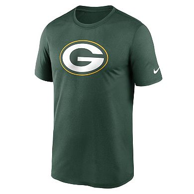 Men's Nike Green Green Bay Packers Legend Logo Performance T-Shirt