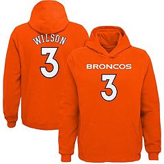 Infant Russell Wilson Orange Denver Broncos Mainliner Name & Number T-Shirt