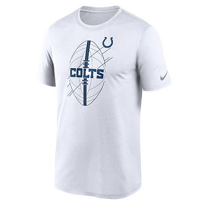 Men s Nike White Indianapolis Colts Legend Icon Performance T Shirt