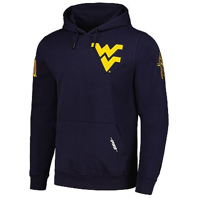 Men's Pro Standard Navy West Virginia Mountaineers Classic Pullover Hoodie