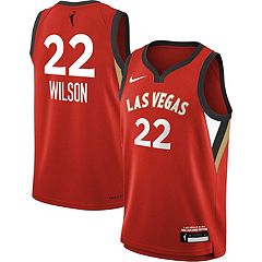 Youth Las Vegas Aces A'ja Wilson Nike Black Player Jersey - Rebel Edition